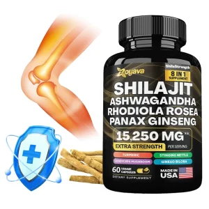 Shilajit, Ashwagandha, Ginseng