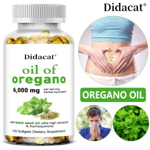 Oregano Oil with Black Seed Oil